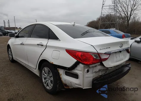 2012 Hyundai Sonata Gls z USA, uszkodzony, nr VIN 5NPEB4AC6CH336047